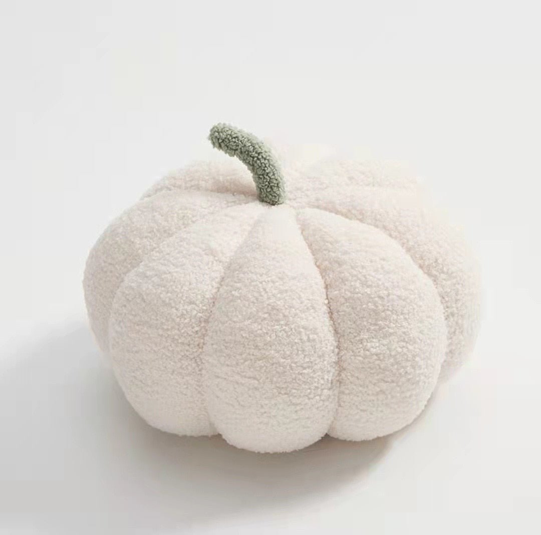 CozyPumpkin Pluche Kussen – Zacht Decoratief Pompoen Kussen voor Herfst en Halloween-mezamstore.nl