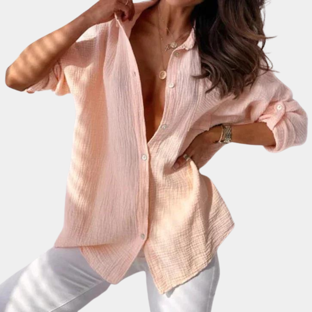 SummerGlow - Luchtige en Kleurrijke Zomerblouse voor Dames