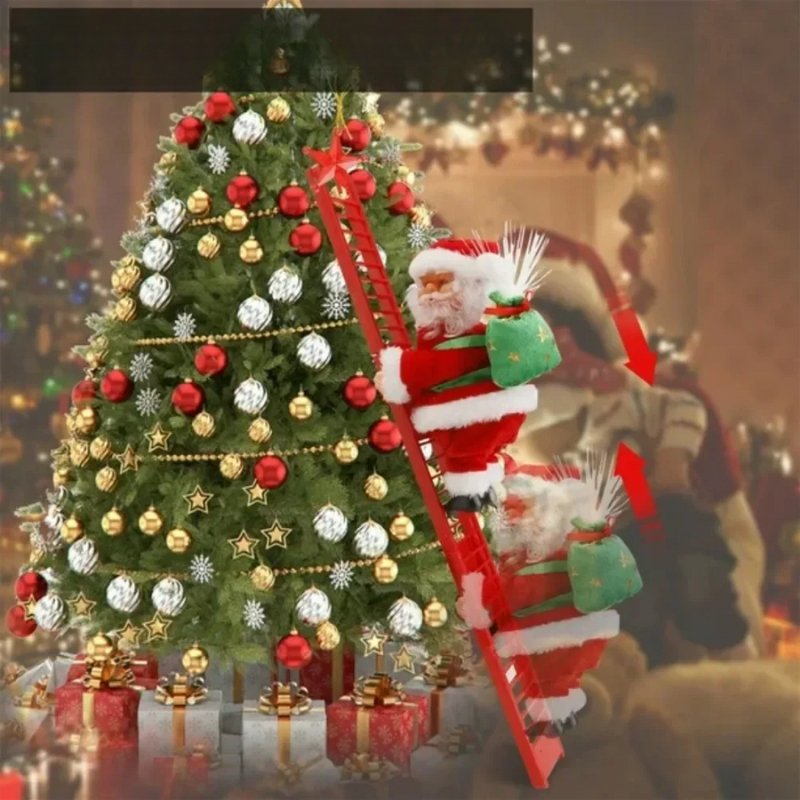 JingleClimb - Muzikale Klimmende Kerstman op Ladder-mezamstore.nl