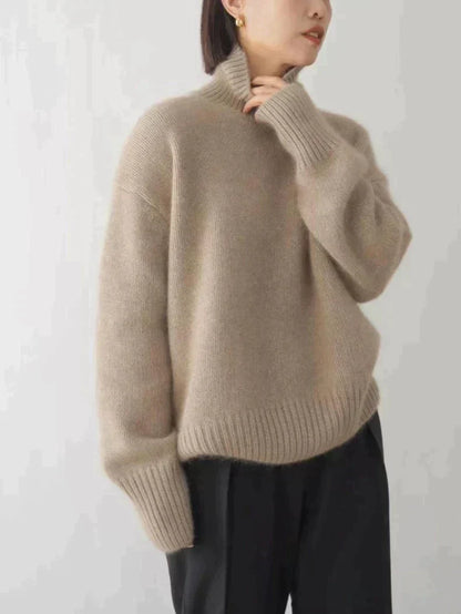 Serena - Tijdloze en Warme Kasjmier Coltrui voor Vrouwen-mezamstore.nl