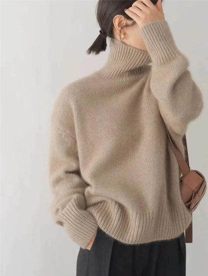 Serena - Tijdloze en Warme Kasjmier Coltrui voor Vrouwen-mezamstore.nl