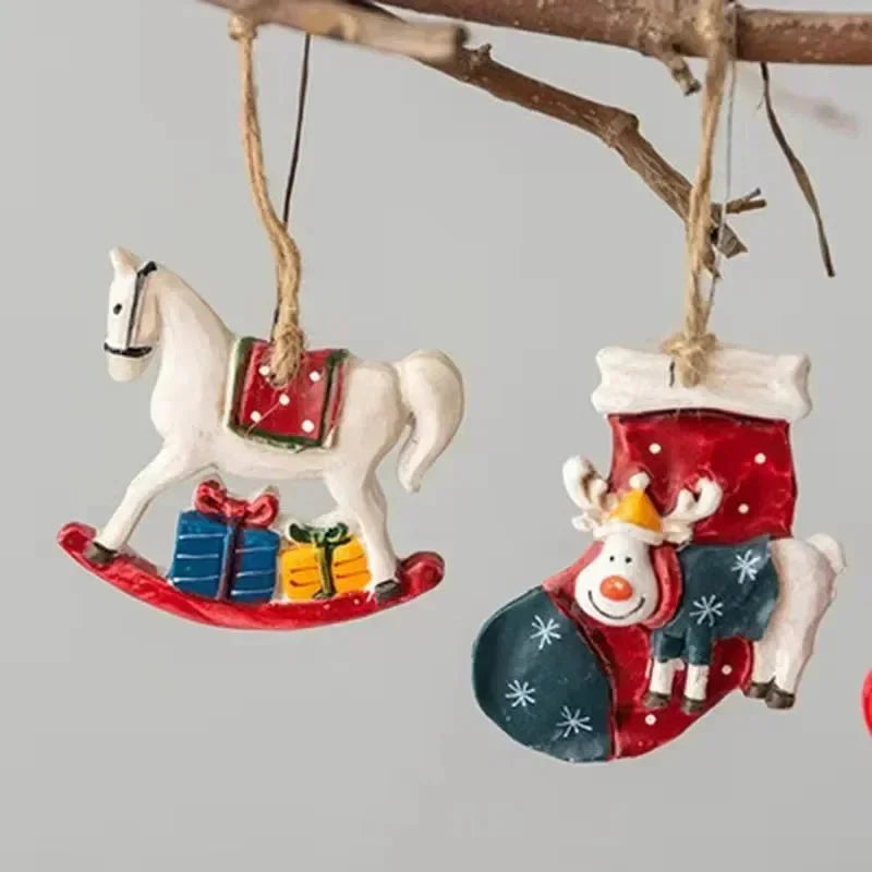 ReindeerJoy - Feestelijke Kerstsokken Hangdecoratie - Perfect voor Open Haard en Kerstboom-mezamstore.nl