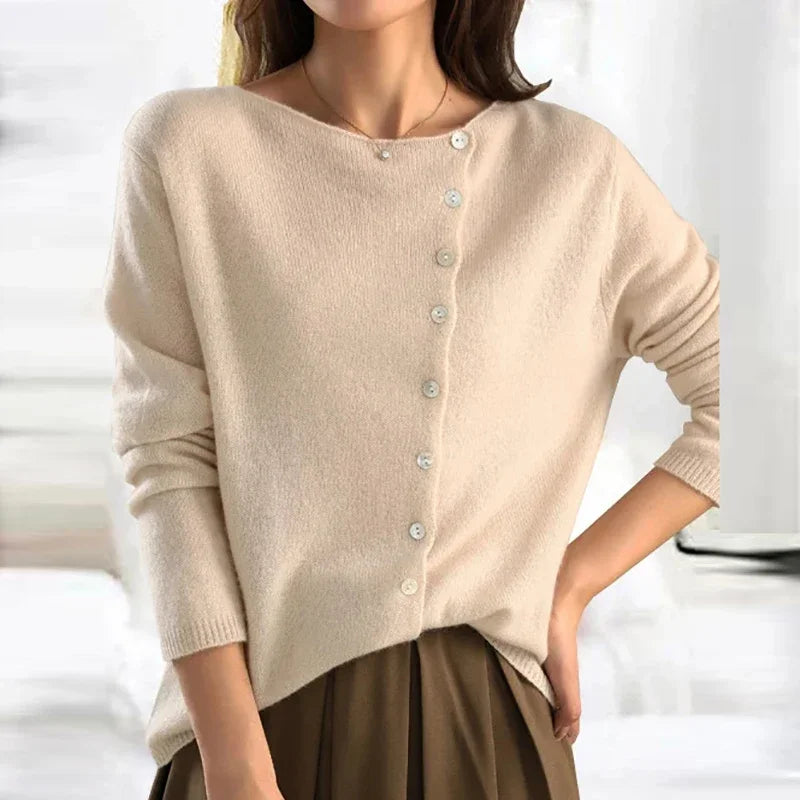 Mara - Stijlvolle en Warme Gebreide Trui voor Vrouwen-mezamstore.nl