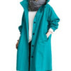 RainShield - Water- en Windbestendige Dames Trenchcoat met Capuchon