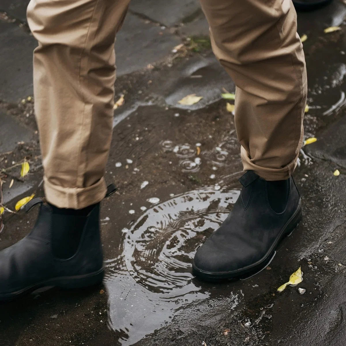 DryStep – Waterdichte Chelsea Laarzen met Slip-On Ontwerp