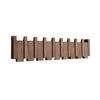 Houten Kapstok met Magnetische Haken en Pianotoets Design