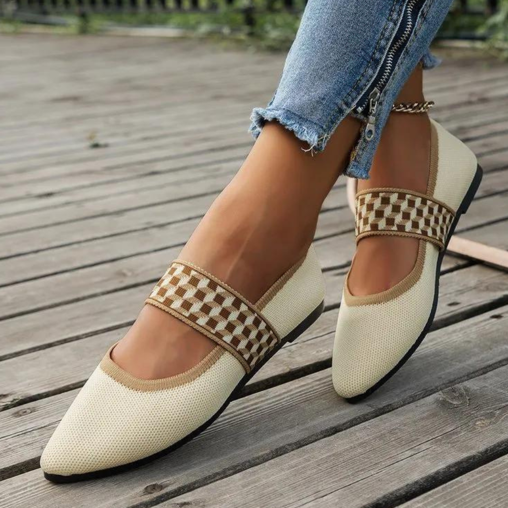 Zomerse Comfortabele Platte Damesschoenen