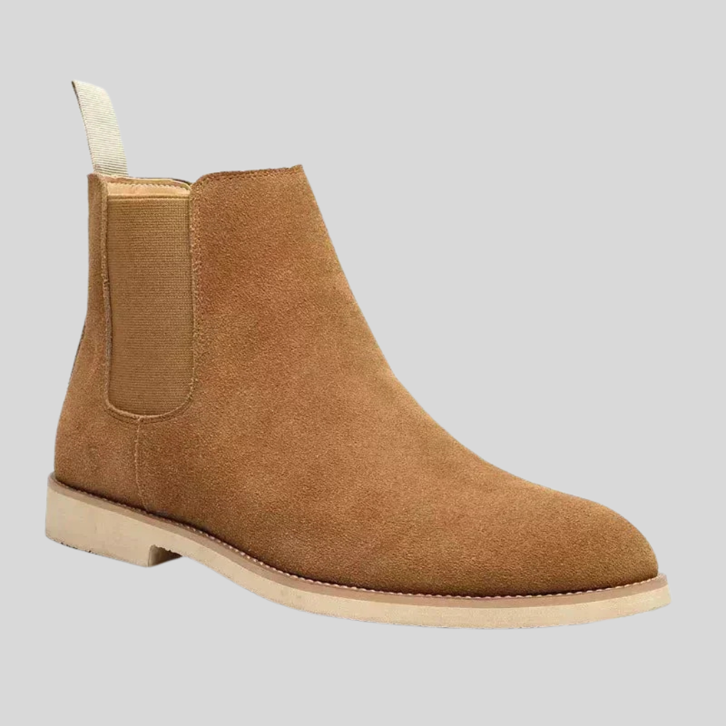Klassieke Chelsea Boots Heren – Comfortabele Elastische Instap