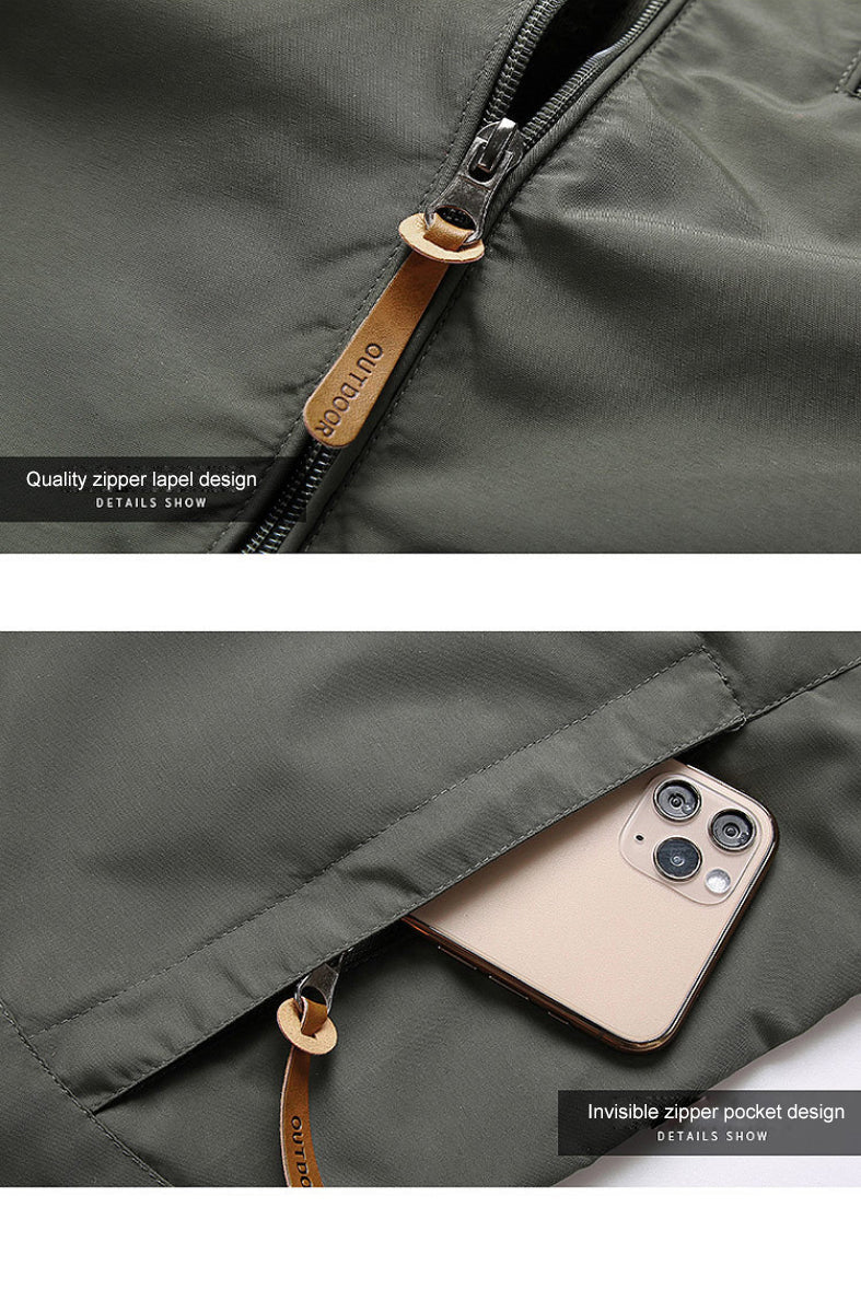 Lichtgewicht Softshell Jas voor Buitenactiviteiten