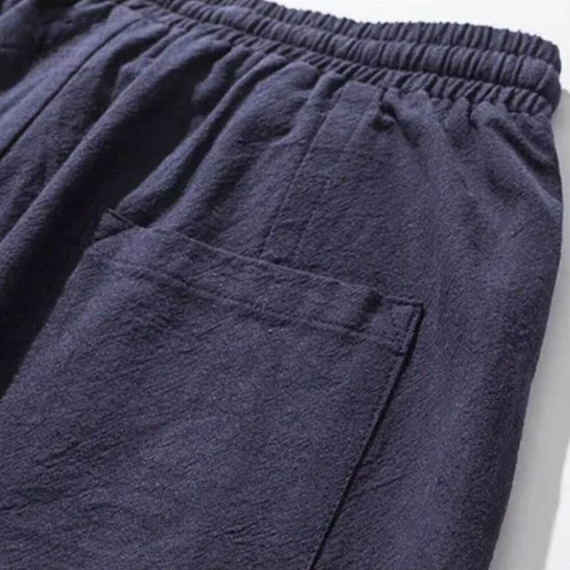 Katoenen harembroek unisex - ademend lichtgewicht casual