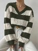 Dames Off-Shoulder Gebreide Trui - Zacht, Elegant, Meerdere Kleuren