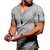 Ademend Comfortabel Fitness T-shirt voor Mannen