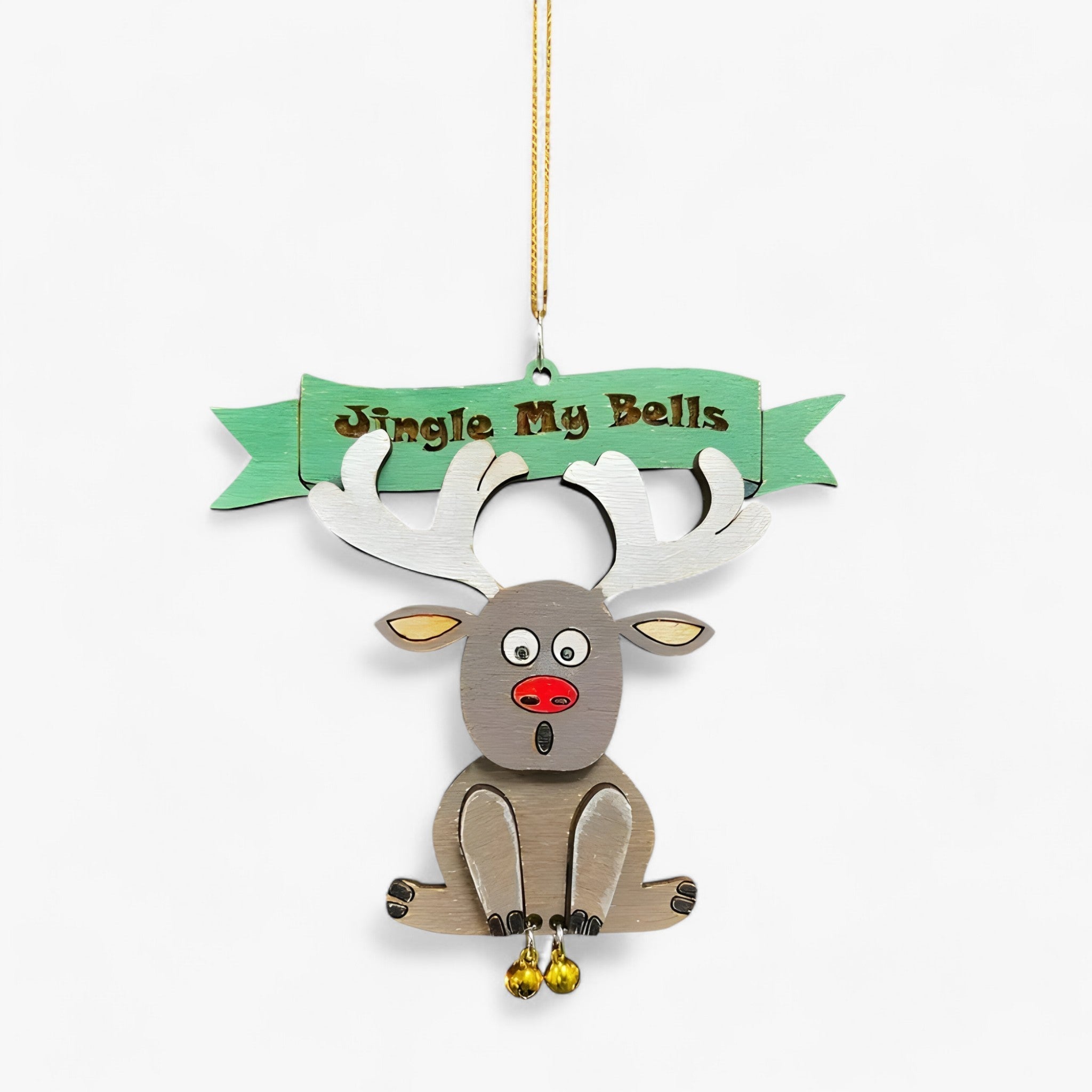 Kerstboom Hangers – Decoratieve Ornamenten met Feestelijke Figuren