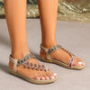 Orthopedische Dames Sandalen met Kralen en Verstelbare Bandjes