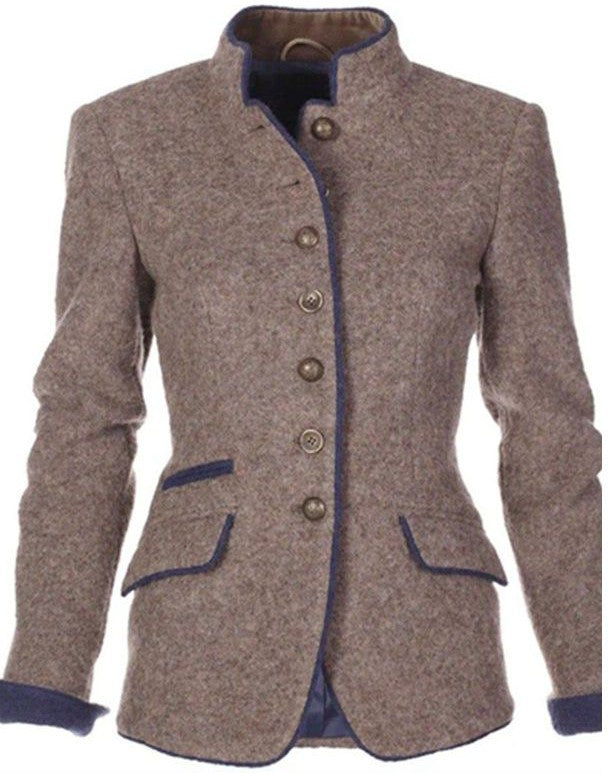Elegante Damesjas met Tijdloos Unikleurig Design