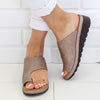 Orthopedische Dames Sandalen Leer Verstelbare Bandjes Anatomisch Voetbed