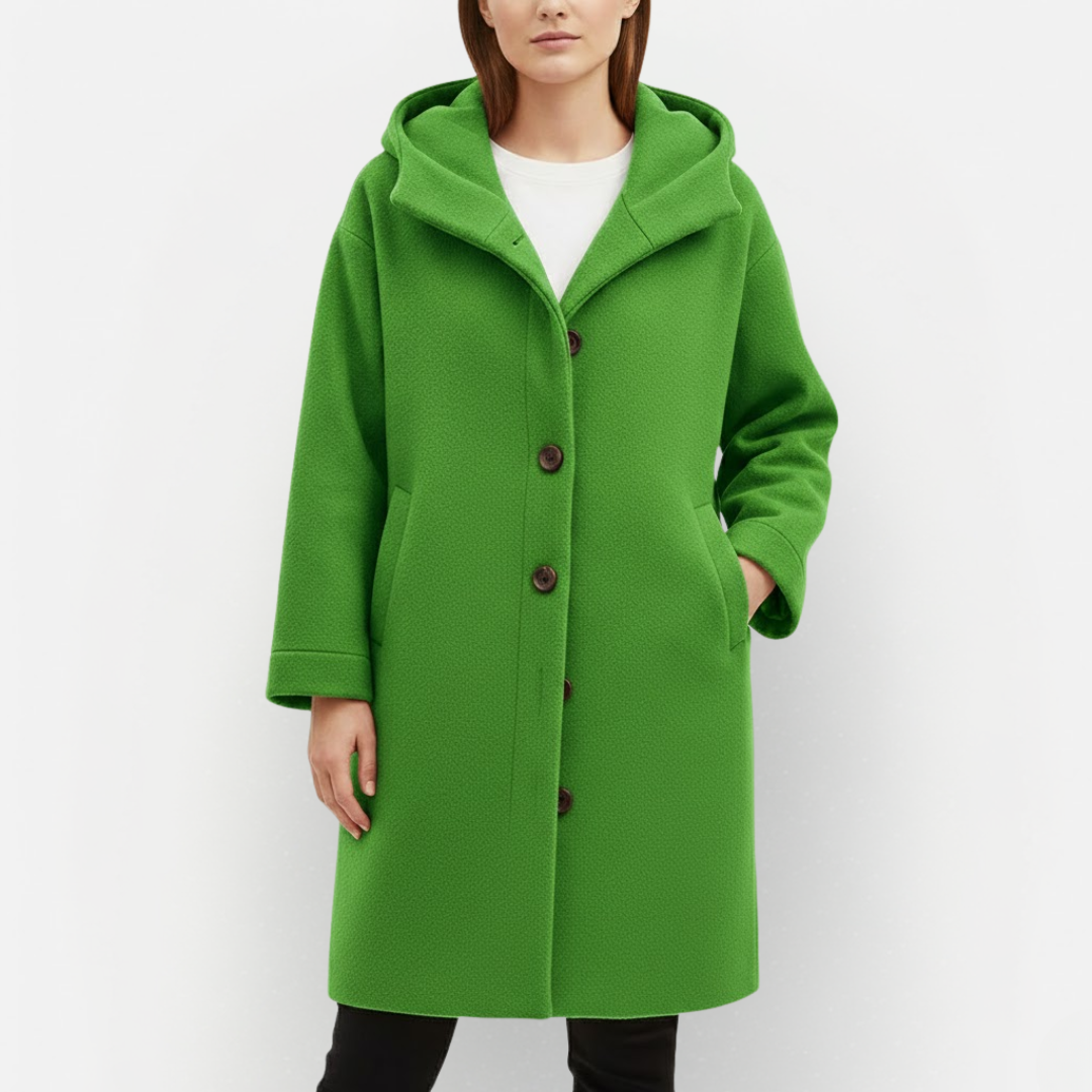 Dames Jas met Capuchon in Klassiek en Tijdloos Design