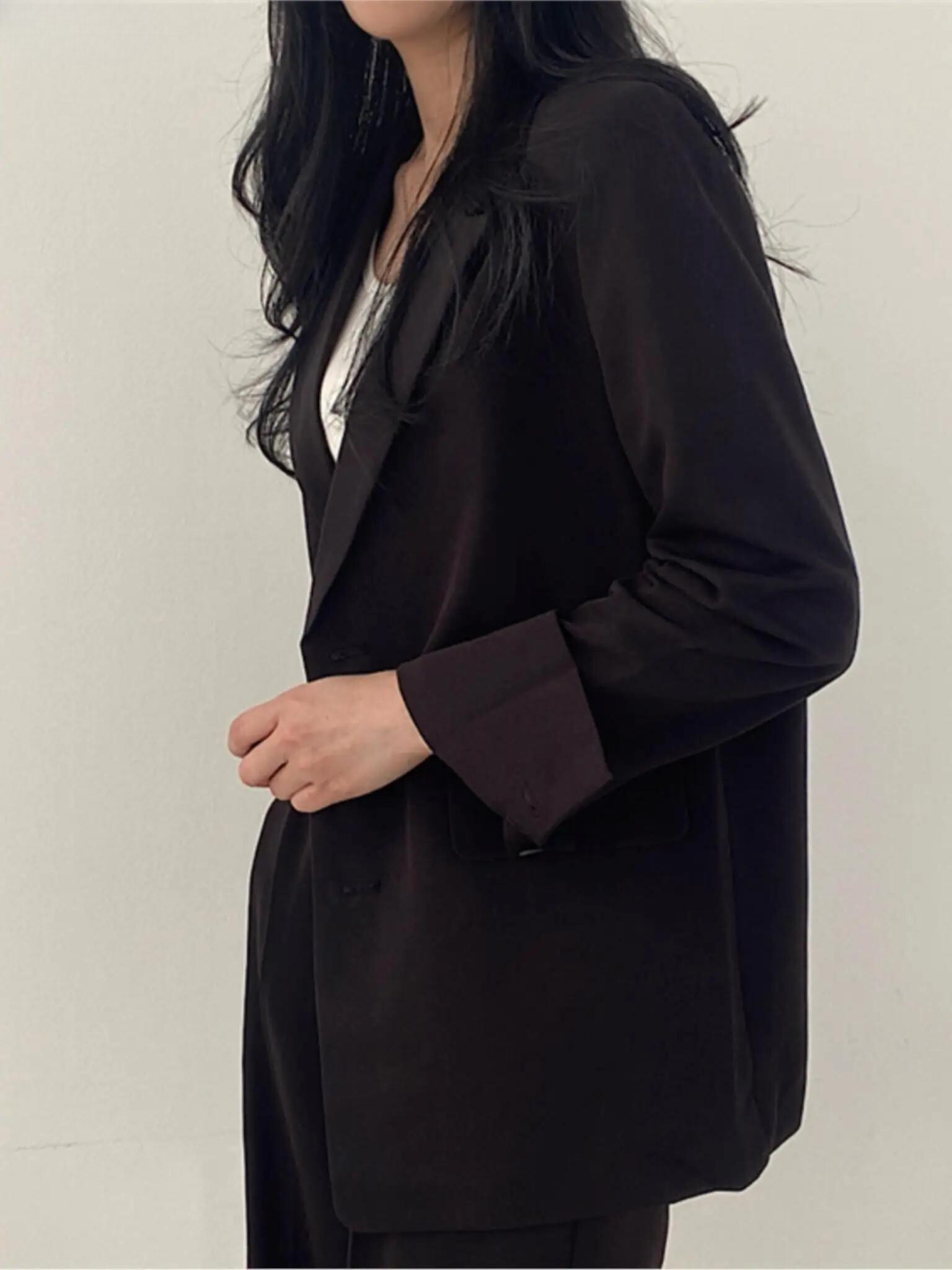 Dames Broekpak Tweedelig – Blazer & Broek, Getailleerd en Zakelijk