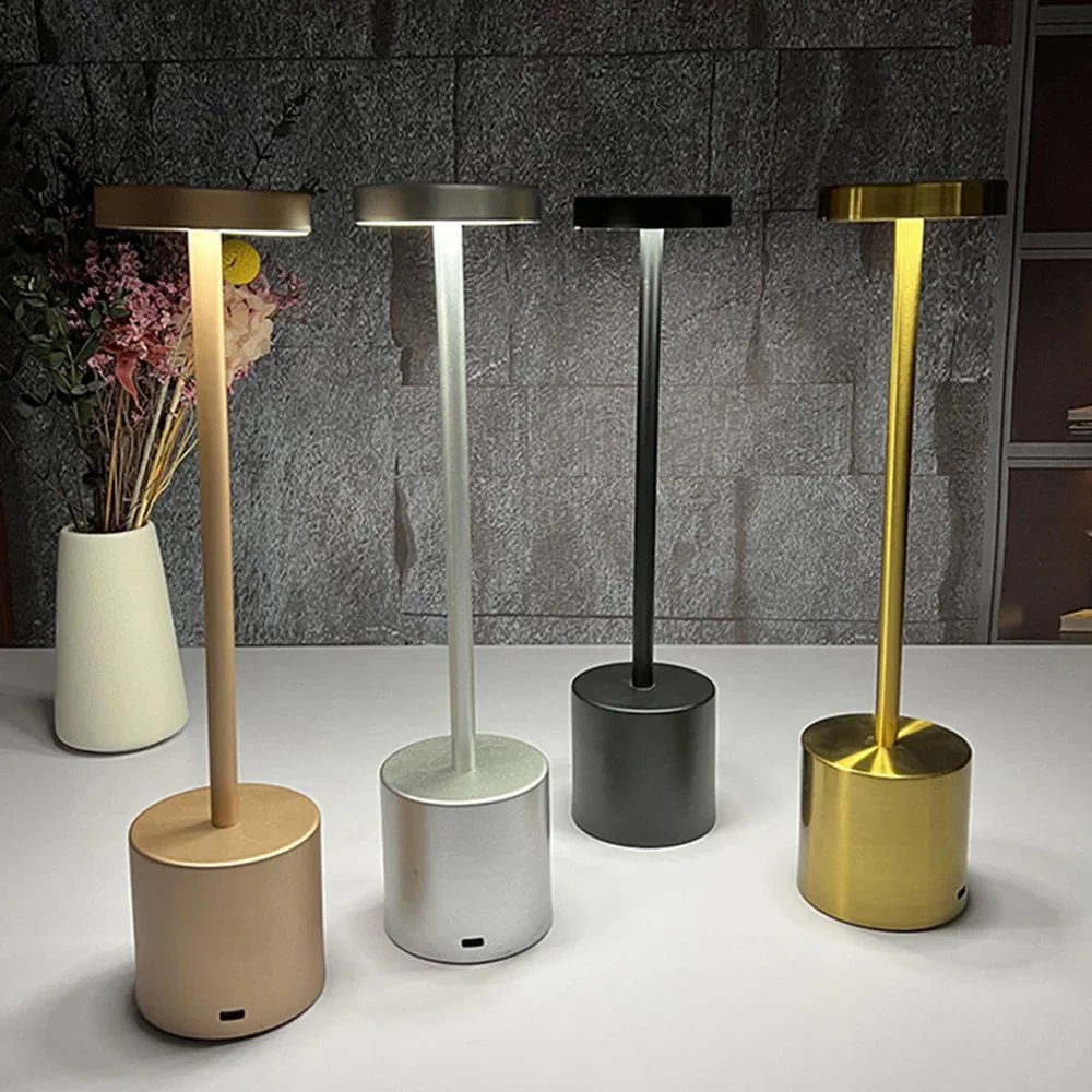 Draadloze Touch Tafellamp met Warm Licht