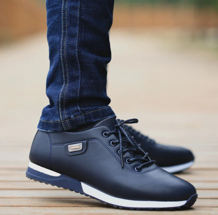 Casual heren sneakers met fluwelen binnenvoering - warm en comfortabel