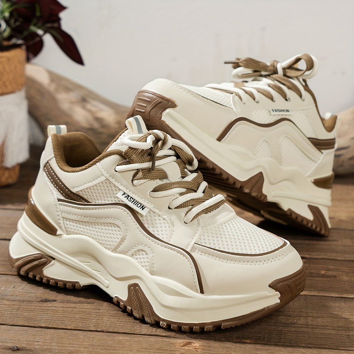 Sneakers met Hoge Zool voor Comfort en Stijl