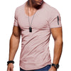 Ademend Comfortabel Fitness T-shirt voor Mannen