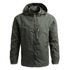 Heren Outdoorjas met Capuchon – Waterdicht, Winddicht en Ademend