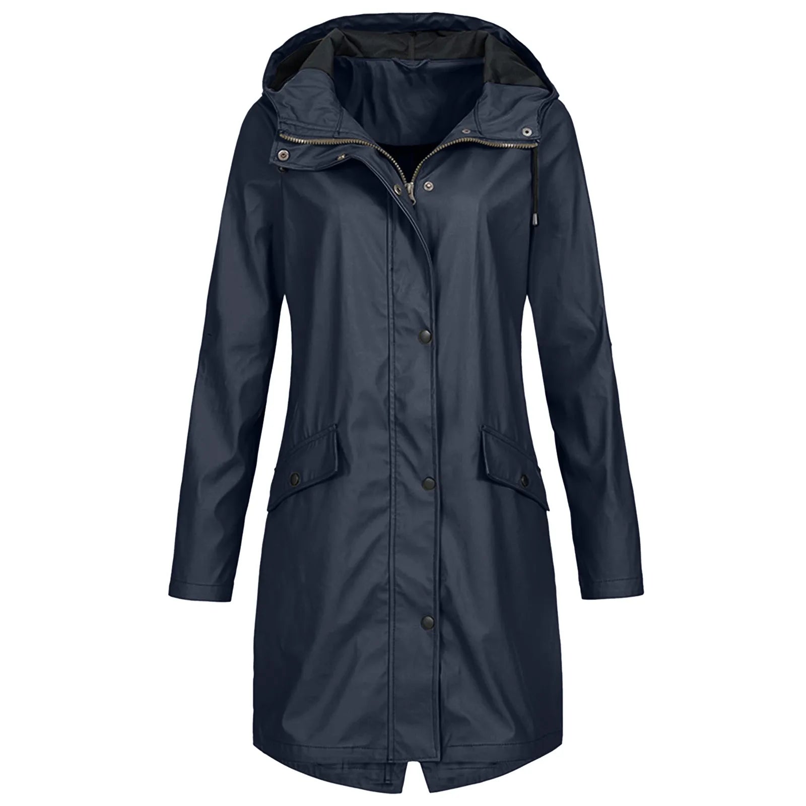 Dames Regenjas met Capuchon – Waterdicht en Winddicht