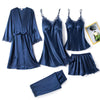 Luxe Zijde Pyjama Set voor Gevoelige Huid