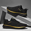 Heren Outdoor Sneakers – Duurzaam Leer & Ademend Mesh met Gripzool