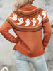 Halloween Strickjacke met Geistermotief - Comfortabel en Stijlvol-mezamstore.nl