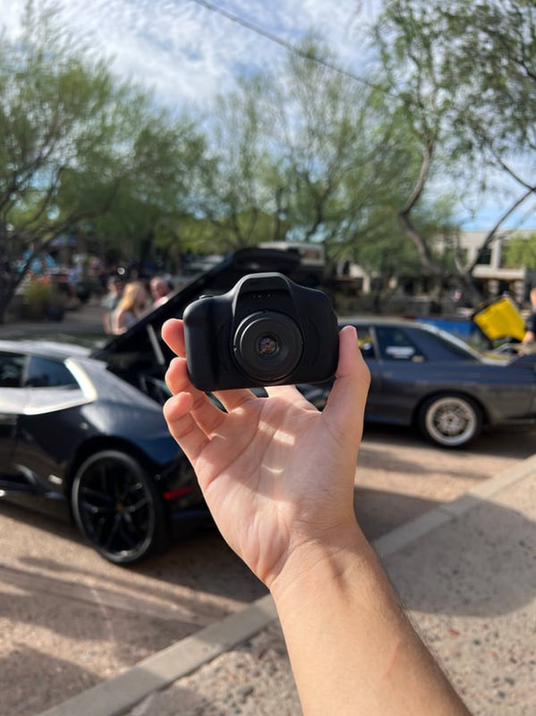 Digitale Mini Camera met Retro Design en Gratis Geheugenkaart