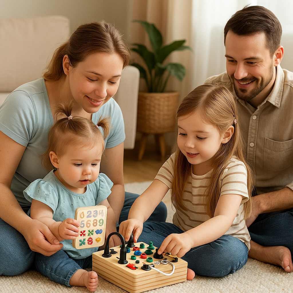 LumiBoard - Montessori Peuter Prikbord met LED Verlichting