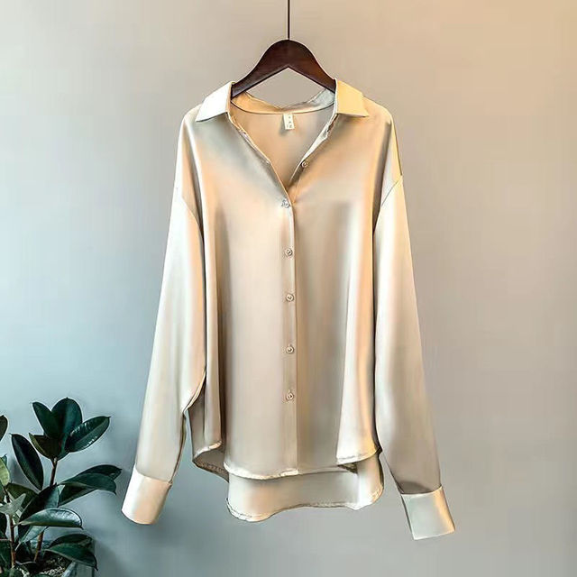 Satijnachtige Blouse - Comfort en Elegantie