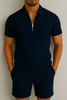 Zomerset Heren Polo en Short in Regular Fit