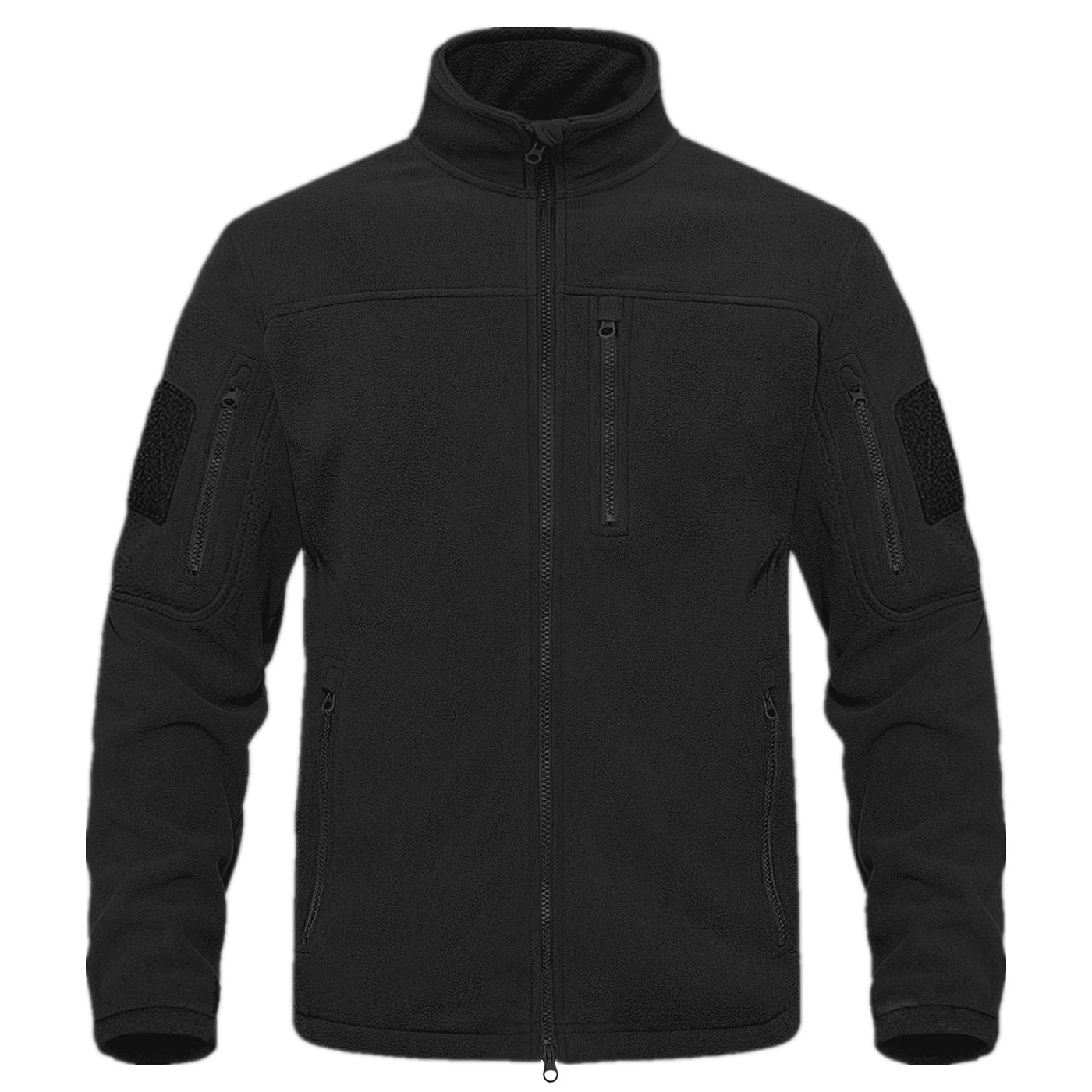 Fleecejacke voor Mannen - Winddicht en Warm voor Buitenactiviteiten-mezamstore.nl