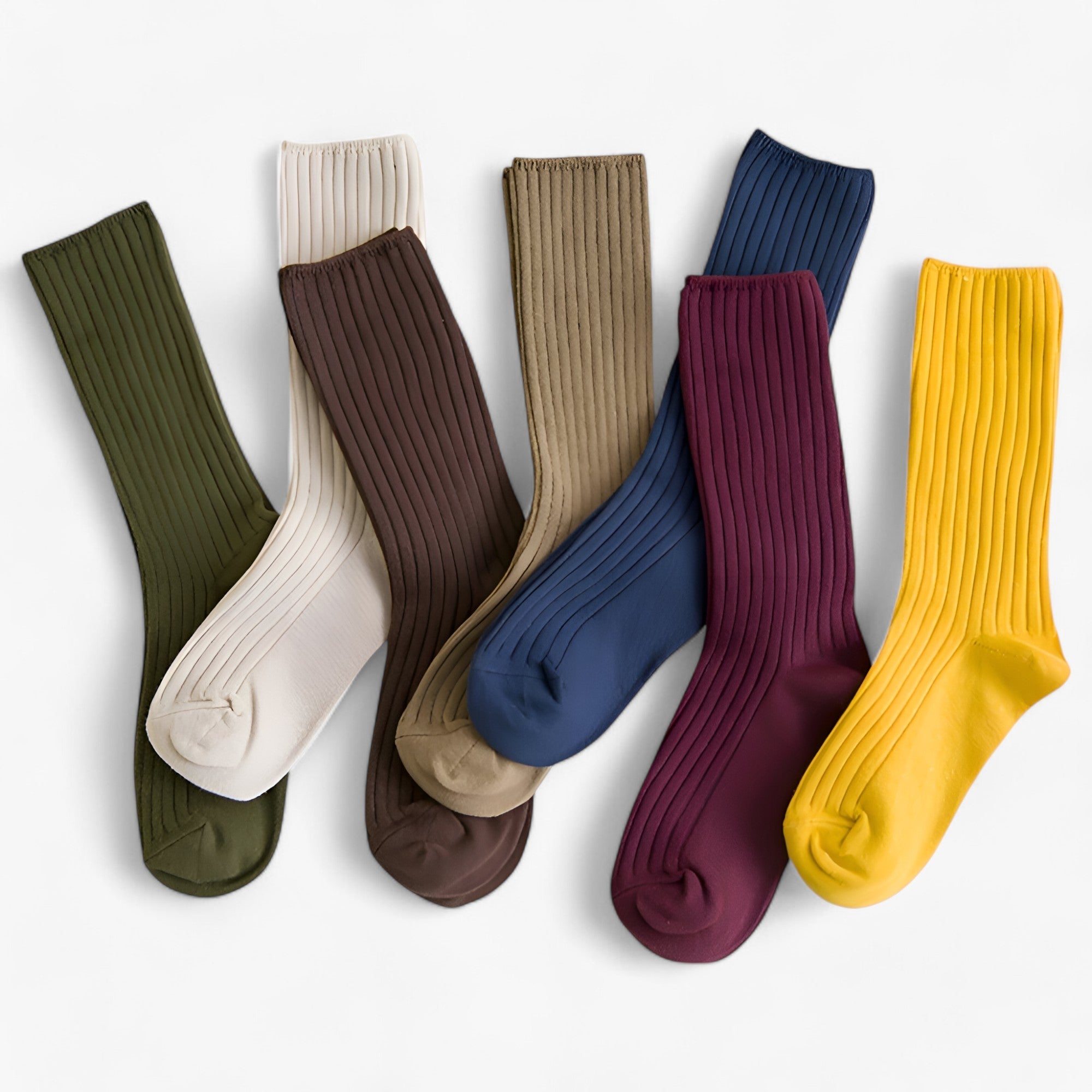 Comfortabele Dames- & Herensokken – Zachte Warme Dagelijkse Sokken