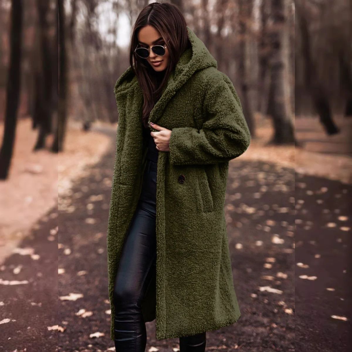 Warme Lange Dames Herfstjas – Zacht, Stijlvol en Comfortabel