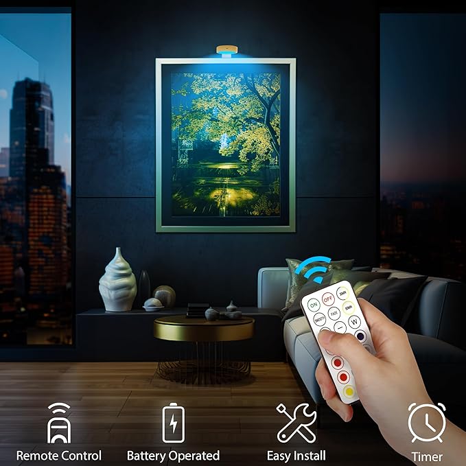 LED Wandlamp met Kleurverlichting voor Wandnissen & Decoratie