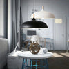 Moderne Scandinavische Eikenhouten LED Plafondlamp