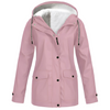Fleece Gevoerde Regenjas voor Winterweer