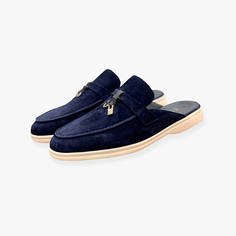 Dames Slip-on Mules met Elegante Gesp en Comfortzool