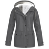 Fleece Gevoerde Regenjas voor Winterweer
