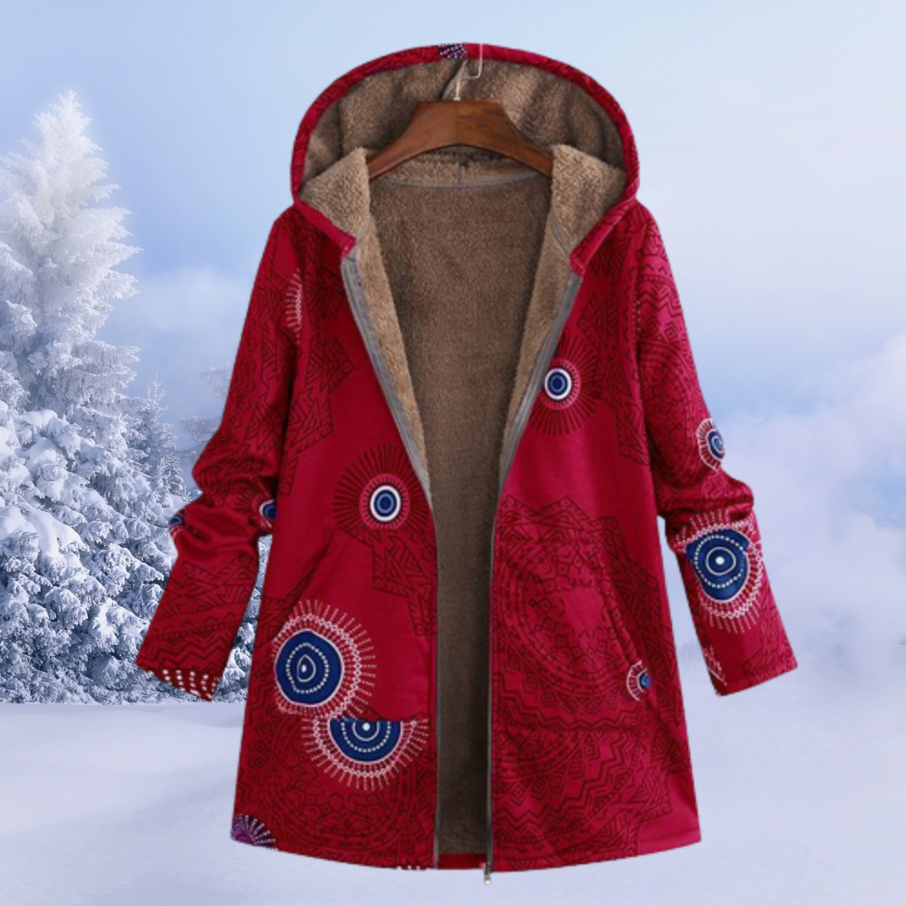 Stijlvolle Dames Winterjas met Capuchon – Warm en Winddicht