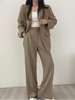 Dames Broekpak Tweedelig – Blazer & Broek, Getailleerd en Zakelijk