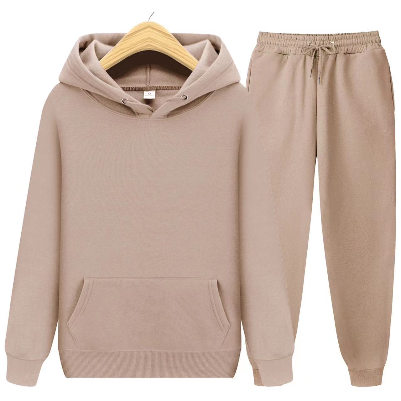 Unisex Hoodie en Joggingbroek Set voor Comfort en Stijl