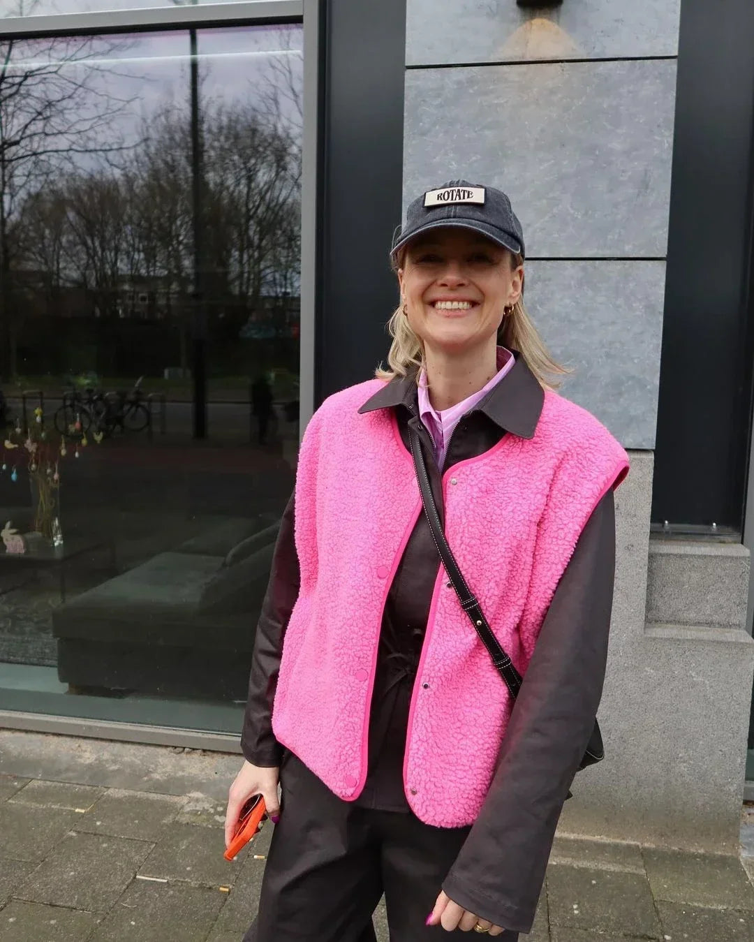 Hoogwaardige Sherpa Fleece Bodywarmer voor Dames