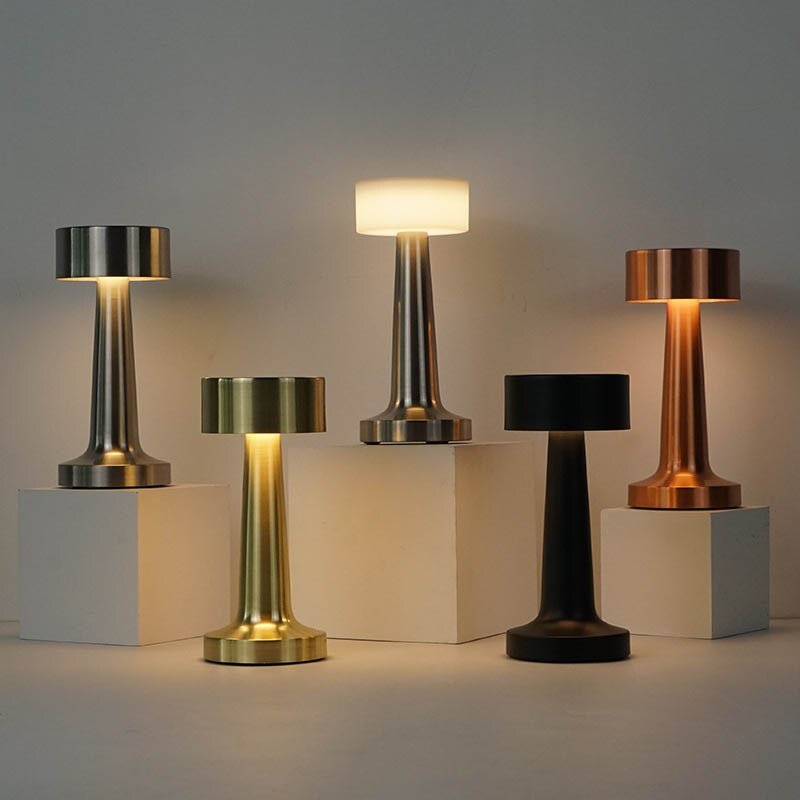 Draadloze Tafellamp met Modern LED-Design