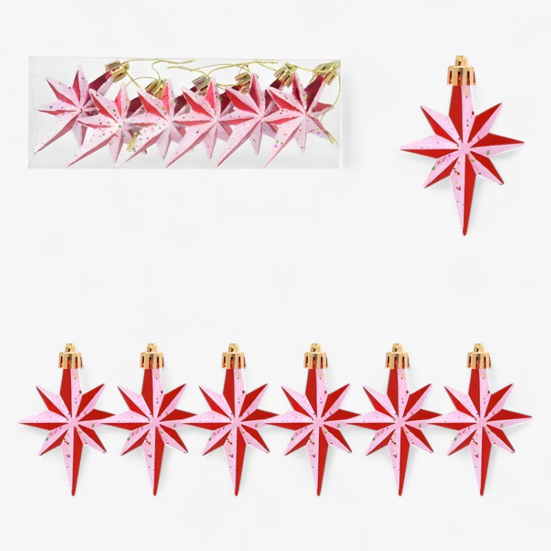 Kerst Snoepornamenten – Set Decoratieve Candy Hangers voor Boom
