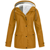 Fleece Gevoerde Regenjas voor Winterweer